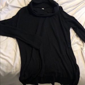 Black sweater top